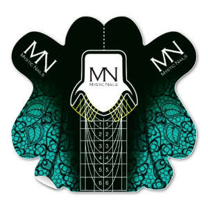 Moldes para uñas cortas 50 unid/paq.