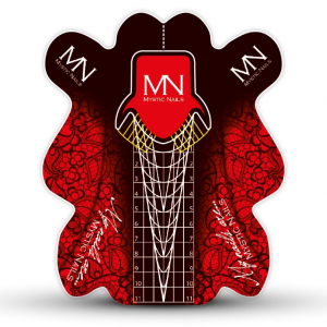 Moldes para uñas extra largas 100 unid/paq.